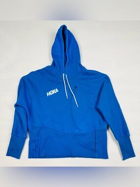 Hoka One One The Rundown Hoodie Blue Women’s XL